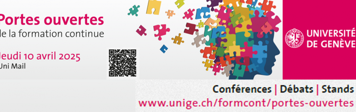 Venez nous rencontrer lors des Portes ouvertes de la formation continue UNIGE !